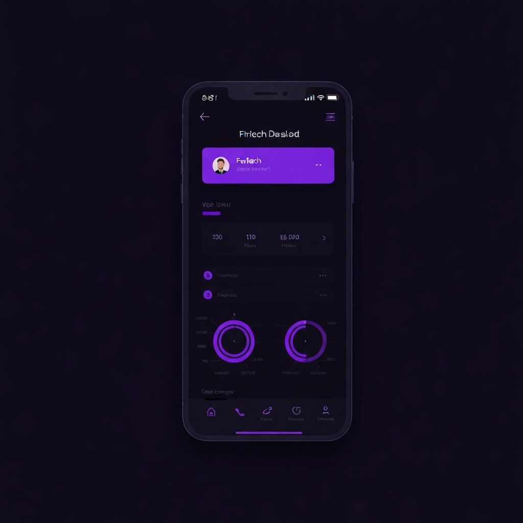 NovaPay fintech application dashboard