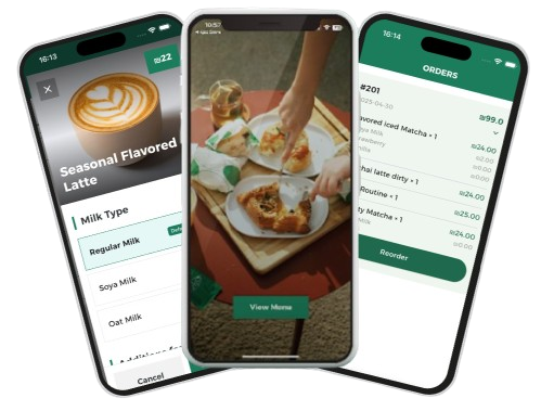 Farran · Custom Food & Drink Ordering App - Food & Drink · Mobile App · E-commerce